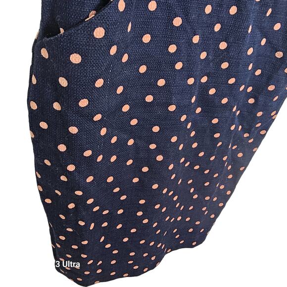 Boden Dress Sheath Dress Knee Length Dress Polka Dot Dress 10R Blue Martha - Picture 6 of 12